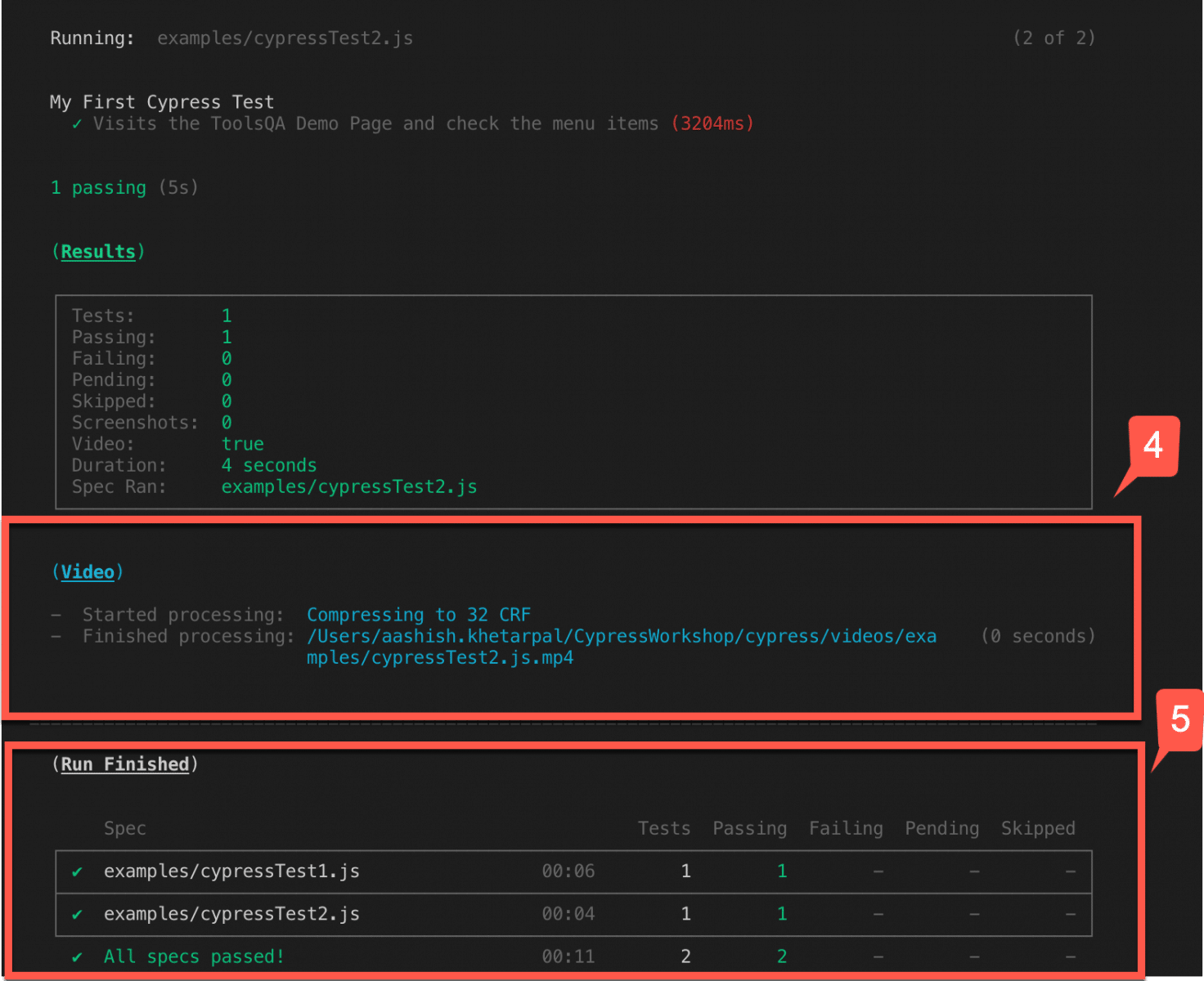 How To Run Cypress Tests With Cypress Test Runner & Command Line?